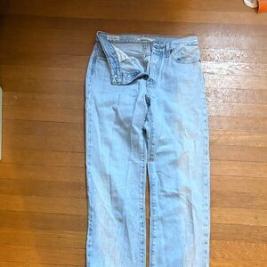 Levi's Light Blue Straight Leg Jeans